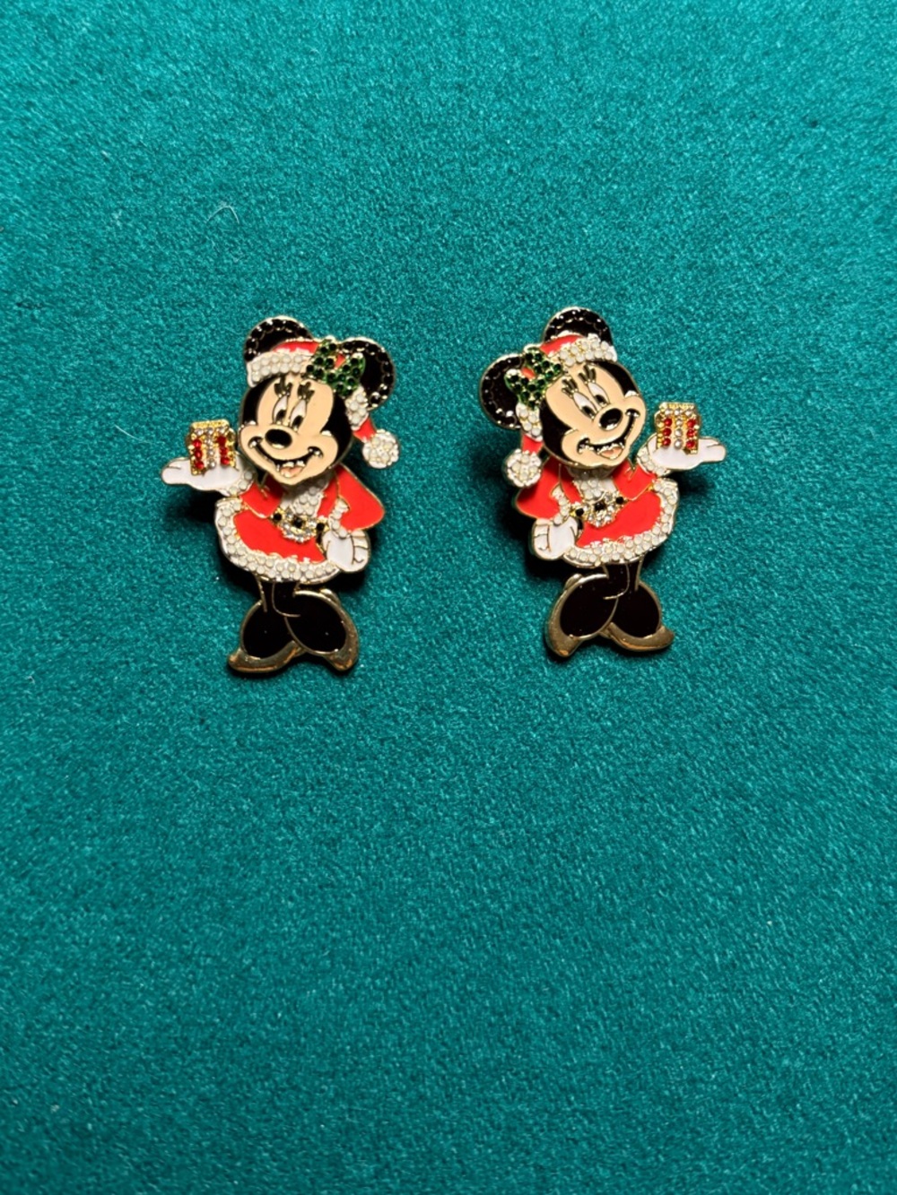 Baublebar x Disney Minnie Santa Claus Earrings